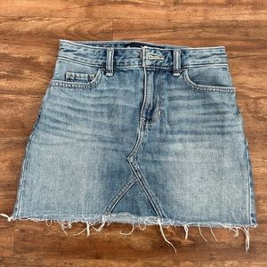 Hollister short denim mini skirt